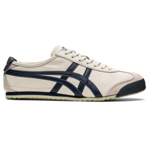 Beige / Black Men's Onitsuka Tiger Mexico 66 Online India | P0L-3449