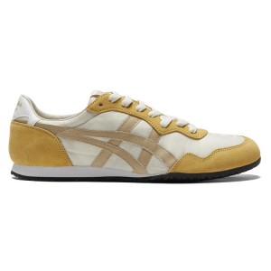 Beige / Gold Women's Onitsuka Tiger Serrano Sneakers Online India | C2R-4007