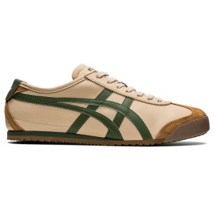 Beige / Green Kids' Onitsuka Tiger Mexico 66 Online India | U6A-4683