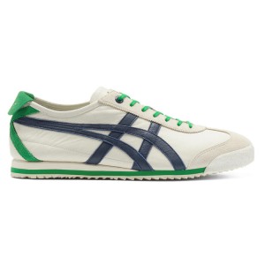 Beige / Navy Men's Onitsuka Tiger Mexico 66 SD Online India | I1N-6863