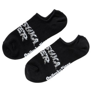 Black Men's Onitsuka Tiger Invisible Socks Online India | H5W-4120