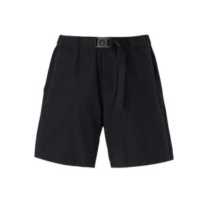 Black Men's Onitsuka Tiger Shorts Online India | G1A-7078