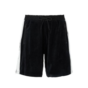 Black Men's Onitsuka Tiger Shorts Online India | K0E-4509