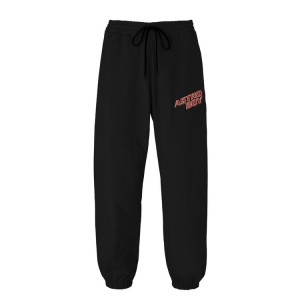 Black Men's Onitsuka Tiger Sweat Pants Online India | H8Z-7056