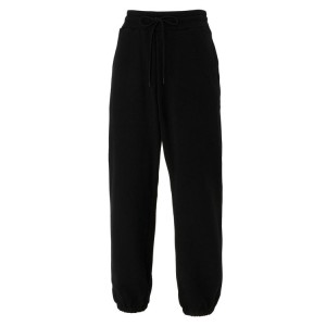 Black Men's Onitsuka Tiger Sweat Pants Online India | W5U-2681