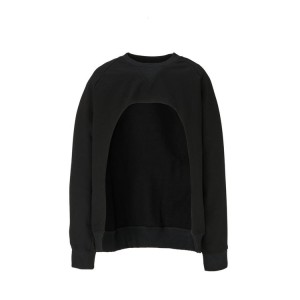 Black Men's Onitsuka Tiger Sweatshirts Online India | G8G-5195