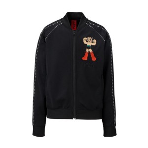 Black Men's Onitsuka Tiger Track Top Jackets Online India | S8E-2154