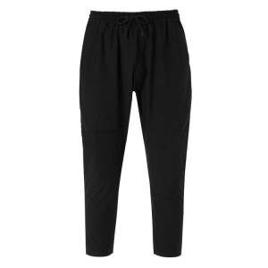 Black Men's Onitsuka Tiger Woven Pants Online India | C1D-6920