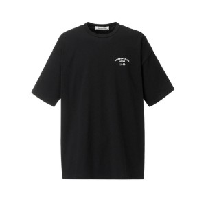 Black Women's Onitsuka Tiger Graphic T Shirts Online India | E4P-2154