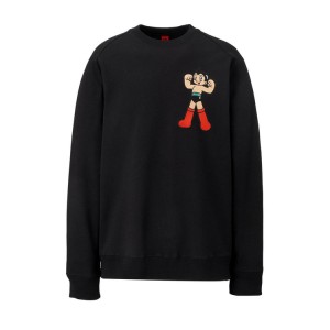 Black Women's Onitsuka Tiger Sweatshirts Online India | J1J-9772