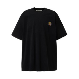 Black Women's Onitsuka Tiger T Shirts Online India | W9M-1062