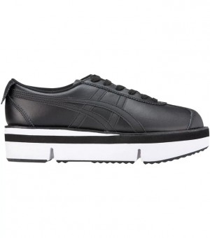 Black / Black Women's Onitsuka Tiger Pokkuri Sneaker Pf Sneakers Online India | W7M-2105