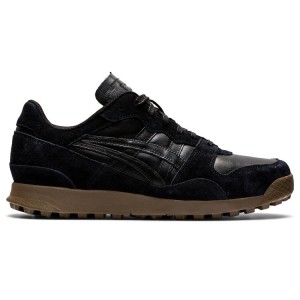 Black / Black Women's Onitsuka Tiger Tiger Horizonia Sneakers Online India | N4I-7204