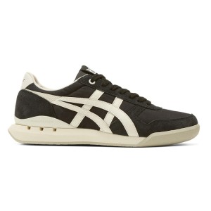 Black / Cream Women's Onitsuka Tiger Ultimate 81 Ex Sneakers Online India | Z4T-0913