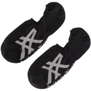 Black / Grey Men's Onitsuka Tiger Invisible Socks Online India | I8J-1615