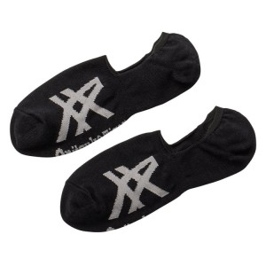 Black / Grey Men's Onitsuka Tiger Invisible Socks Online India | Q1W-9322