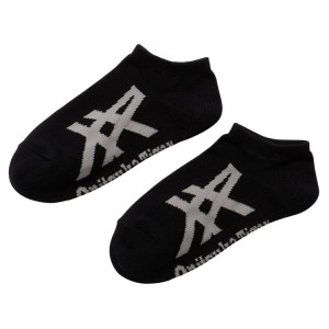 Black / Grey Women's Onitsuka Tiger Ankle Socks Online India | P7H-5917