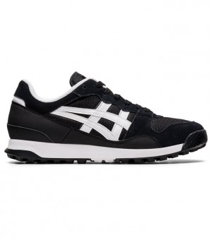 Black / White Women's Onitsuka Tiger Tiger Horizonia Sneakers Online India | W1S-9354