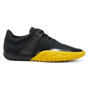 Black / Yellow Women's Onitsuka Tiger Duck Tiger Sneakers Online India | O2H-9494