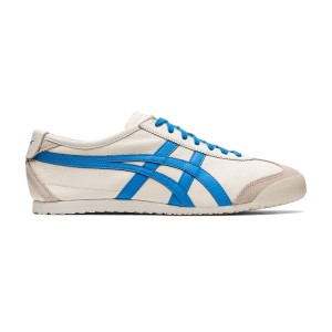 Cream / Blue Women's Onitsuka Tiger Mexico 66 Online India | X6F-2517