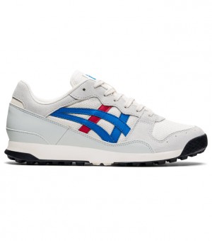 Cream / Blue Women's Onitsuka Tiger Tiger Horizonia Sneakers Online India | S3L-5426