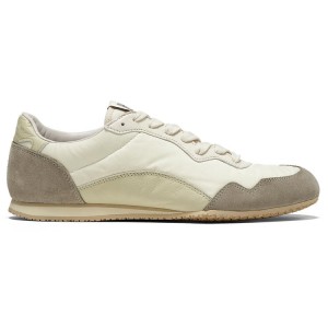 Cream / Green Women's Onitsuka Tiger Serrano Cl Sneakers Online India | S7K-0700