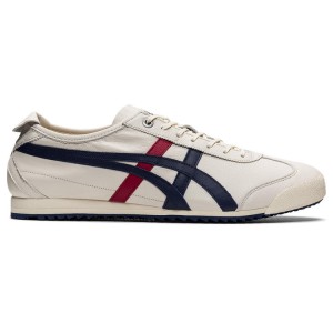 Cream / Navy Men's Onitsuka Tiger Mexico 66 SD Online India | S1V-4110