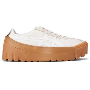 Cream / White Women's Onitsuka Tiger Delegation Chunk Sneakers Online India | V9Q-1556