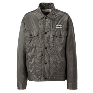 Dark Grey Men's Onitsuka Tiger Blouson Jackets Online India | X3Q-4609