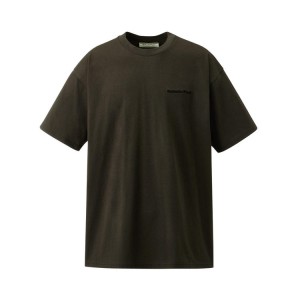 Dark Grey Men's Onitsuka Tiger Graphic T Shirts Online India | U8A-3519