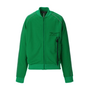 Green Women's Onitsuka Tiger Track Top Jackets Online India | C6W-0144