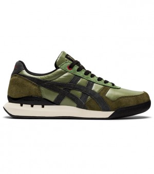 Green / Grey Women's Onitsuka Tiger Ultimate 81 Ex Sneakers Online India | N7W-1252