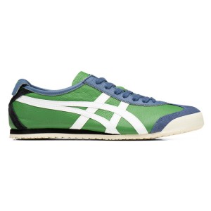 Green / White Women's Onitsuka Tiger Mexico 66 Online India | T8U-2125