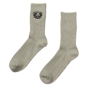 Grey Men's Onitsuka Tiger Middle Socks Online India | H1J-5853