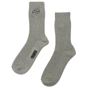 Grey Men's Onitsuka Tiger Socks Online India | A0A-5300