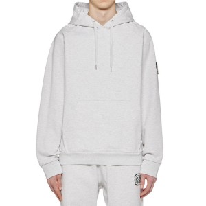 Grey Men's Onitsuka Tiger Sweat Hoodie Online India | A5A-7388