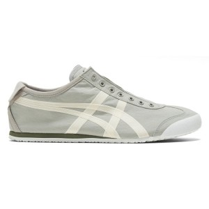 Grey / White Women's Onitsuka Tiger Mexico 66 Slip-on Online India | M8D-4708