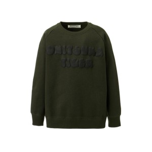 Khaki Kids' Onitsuka Tiger Sweatshirts Online India | D6W-7890