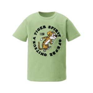 Light Green Kids' Onitsuka Tiger Graphic T Shirts Online India | C3Q-2910