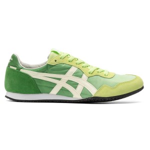 Light Green / Beige Women's Onitsuka Tiger Serrano Sneakers Online India | Y8X-5140