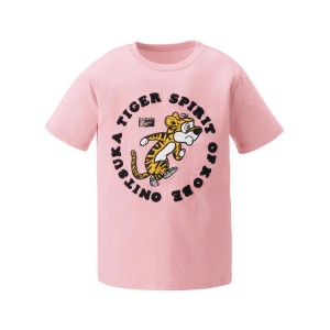 Light Pink Kids' Onitsuka Tiger Graphic T Shirts Online India | G1U-8780