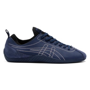 Navy Women's Onitsuka Tiger Sclaw Sneakers Online India | L7D-7915