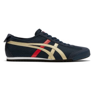 Navy / Beige Men's Onitsuka Tiger Mexico 66 Online India | L4Q-2642