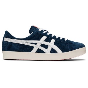 Navy / White Women's Onitsuka Tiger Fabre Nm Nippon Made Online India | V3Z-7190