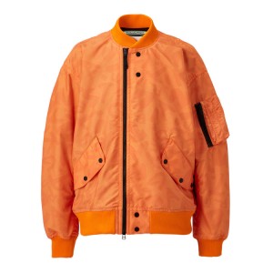 Orange Women's Onitsuka Tiger P Bomber Jackets Online India | L5F-9993