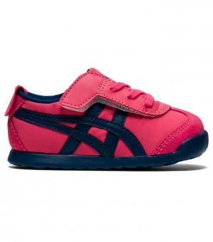 Pink / Blue Kids' Onitsuka Tiger Mexico 66 Online India | R5G-9694