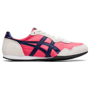 Pink / Navy Women's Onitsuka Tiger Serrano Sneakers Online India | M1W-9534