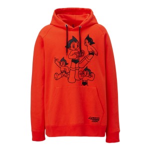 Red Men's Onitsuka Tiger Sweat Hoodie Online India | G5N-7832