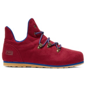 Red / Blue Women's Onitsuka Tiger Monte Pokhara Sneakers Online India | S8B-4934