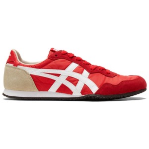 Red / White Men's Onitsuka Tiger Serrano Online India | R9Z-7677